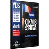 Modadil Yayınları Fransızca YDS - YÖKDİL Çıkmış Sorular Üniversite Hazırlık Kitabı