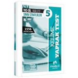 Modadil YKSDİL İngilizce Sınav Stratejileri 15 Grammar Fighter Yaprak Test