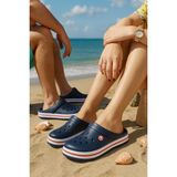 ModaFrato Aqua Step Unisex Suya Dayanıklı Terlik Havuz Deniz Plaj Hastane Terliği - Lacivert