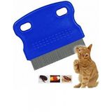 Modajico Kedi Pire Tarağı 6cm x 6cm Hassas Cilt Uyumlu Metal Dişler ile Nazik Tarama