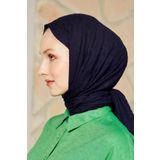 Modakaşmir Bambu Lacivert Rengi Şal