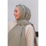 Modakaşmir Bambu Şal Yeşil (TESETTÜR, PAMUKLU, HAFİF, RAHAT, ŞIK, KALİTE, UYGUN FİYAT, HİJAB, SHAWL, LUX)