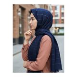 Modakaşmir Moda Kaşmir Çizgi Simli Şal