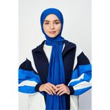 Modakaşmir Moda Kaşmir Penye Şal - Saks Mavisi