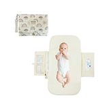 Modakids Bebek Alt Açma Minderi Alt Değiştirme Pedi Örtüsü Taşınabilir Bakım Çantası Organizer Çanta - Çok Renkli