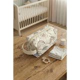Modakids Bebek Kirli Temiz Islak Organizer Çantası Çocuk Kıyafet Çamaşır Anne Kadın Makyaj Alezli Çantası - Çok Renkli