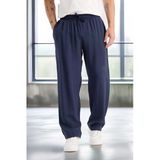 Modal Kumaş Rahat Kalıp Düz Paça Jogger Erkek Pantolon - Lacivert