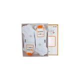 Modal Plus Patik Çorap Dikişsiz / Soft Yıkama / Kokulu 6 Çift Kadın - Beyaz - 36 - 40