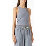 Modal Pose Plyo Tank Top, Nemi Çeker & Nefes Alır, Spor ve Günlük Kullanım - Açık Mavi - XL