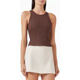 Modal Pose Plyo Tank Top, Nemi Çeker & Nefes Alır, Spor ve Günlük Kullanım - Bordo