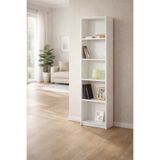 Modalife Almira 5 Raflı Kitaplık - Beyaz