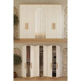 ModaLife Bohem Plus Gardırop - Krem