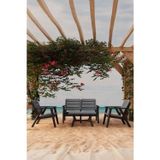 ModaLife Gordon 2+1+1+S Bahçe / Balkon / Teras Oturma Grubu (Mindersiz)