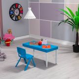 Modalife Junior Çocuk Aktivite Masa Takımı 1 Sandalye + 1 Dikdörtgen Masa