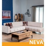 ModaLife Neva Köşe Koltuk Takımı - Krem