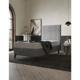 ModaLife Prime Yatak Seti / Ortopedik Yatak - Baza - Başlık (3’lü Yatak Seti) - 90 × 190 cm