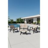 Modalife Sera Bahçe 2+1+1+Sehpa Minderli Bahçe Takımı, Bahçe &Balkon &Teras Oturma Takımı