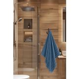 MODALİN 4 Lü Banyo Havlusu Seti Dora Indigo - 70x140cm X2 / 50x90cm X2