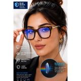 ModaLucci Blue Block Mavi Işık Korumalı Bilgisayar Gözlüğü | UV400 Korumalı | Hafif Unisex Şeffaf Cam | Dijital Ekran Koruması