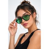 ModaLucci Premium Siyah Çerçeve Yeşil Cam UV400 Unisex Güneş Gözlüğü – Lüks Tasarım, Üstün Konfor ve Modern Şıklık