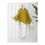 Modam Bella Bağlama Detaylı Salaş Kimono Tunik