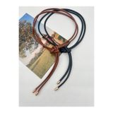 MODAM HİFA 2'li Set (TABA SİYAH)bağlamalı Kordon Kadın Kemer Ip Kemer Elbise Kemeri Gömlek Kemeri KEMER1