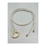 MODAM HİFA Gold Tokalı Zincir Kemer Kadın Kemer Elbise Kemeri İp Kemer Ceket Kemeri mh6628965