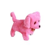 modam saat Pembe Peluş Sesli Havlayan Yürüyen Pilli Oyuncak Köpek