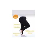 ModamarkReal Kadın Beli Lastikli Kot Tayt Pantolon Konfor Kesim Pamuklu Slim Fit Büyük-Küçük Beden - Siyah - 42