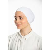 Modamelita tesettür bone Tesettür Lastikli Kaymaz Dikişsiz Geçmeli Deniz Bonesi Pratik Bone