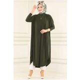 MODAMÜNASİP Basic Sandy Tesettür Tunik