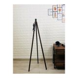 modamvip Lambader Ayağı Ahşap Ayak Üçlü Tripod Ayak Tesisatlı Abajur Ayağı Kahverengi L352