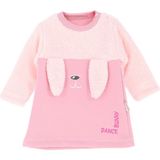 Modanino Kız Bebek Peluş Elbise 6-12AY 12474 - 6 Ay - Pembe