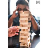 Modanist 54 Parçalı Kutu Oyunu. Jenga
