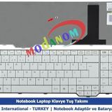 MODANOM 90.4H907.H01 ile Uyumlu Klavye Beyaz Türkçe