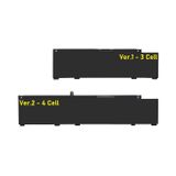 MODANOM Dell 72WGV 072WGV ile ile Uyumlu Notebook Batarya Laptop Pil - Ver.2 - 4 Cell
