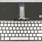 MODANOM Hp 14g-br000 ile Uyumlu Klavye Gümüş Türkçe Işıklı