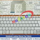 Modanom HP ile uyumlu Mini 210-3010em Klavye Türkçe Gümüş Gri