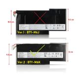 MODANOM MSI GF65 Thin 9SEXR(MS-16W1) ile Uyumlu Notebook Batarya Laptop Pil