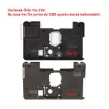 MODANOM Toshiba Dynabook Satellite C850 C855 ile Uyumlu Notebook Alt Kasa - Siyah - Ver.2-Ver.1