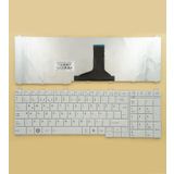 Modanom Toshiba ile uyumlu Satellite L655-16U L655-171 Klavye Türkçe Beyaz