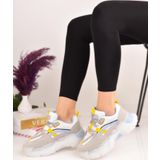 Modaonn Kadın Kalın Comfort Taban Günlük Sneaker Spor Ayakkabı