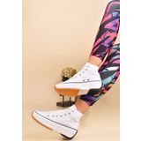 ModaOnn Kadın Rahat Kalıp Kalın Tabanlı Spor Ayakkabı Sneaker