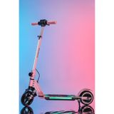 MODAONN MİNİ BONİTO Çocuk Katlanabilir, LED Işıklı, Amortisörlü Elektrikli Scooter – Ayarlanabilir Direksiyo