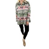 Modaonna Safari Saten Tunik Gömlek