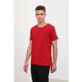 Modaplaza 9900PYK Kırmızı Bisiklet Yaka Erkek T-shirt