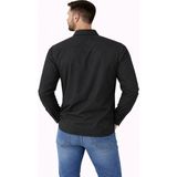 Modaplaza Erkek Cep Kapaklı Gömlek 821 - 2XL - Siyah