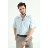 Modaplaza Erkek Gömlek - 2XL - Buz Mavi