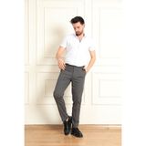 Modaplaza Erkek Klasik Gabardin Pantolon - 56 - Antrasit