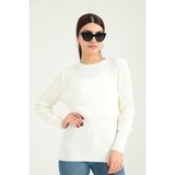 Modaplaza Kadın Saç Örgü Anne Kazak 5384 - Standart - Ekru